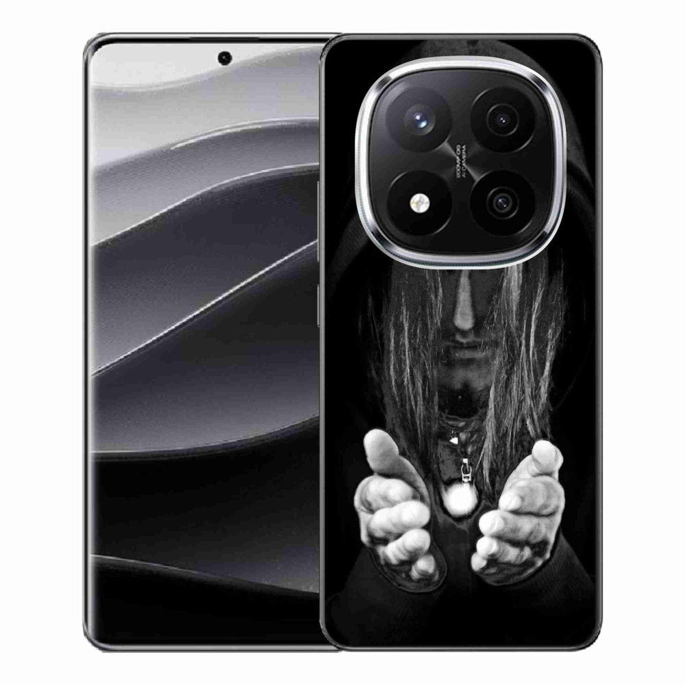 Gél borítás mmCase a Xiaomi Redmi Note 14 Pro+ 5G számára - titokzatos személy