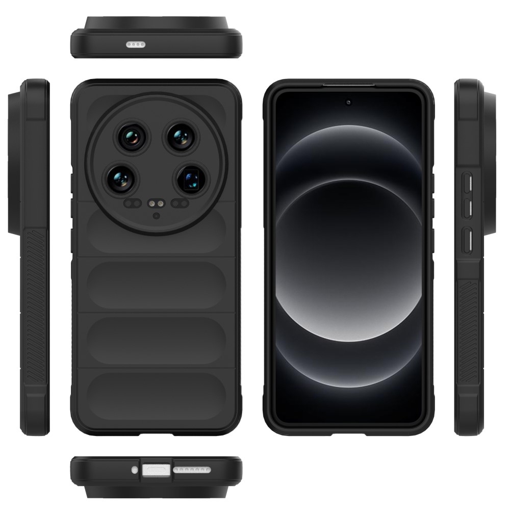 Rugg tartós zselés tok Xiaomi 14 Ultra - fekete