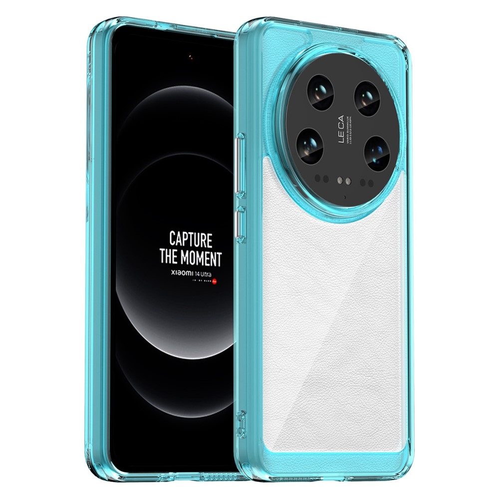 Gél tok rögzített hátlappal Xiaomi 14 Ultra - világoskék