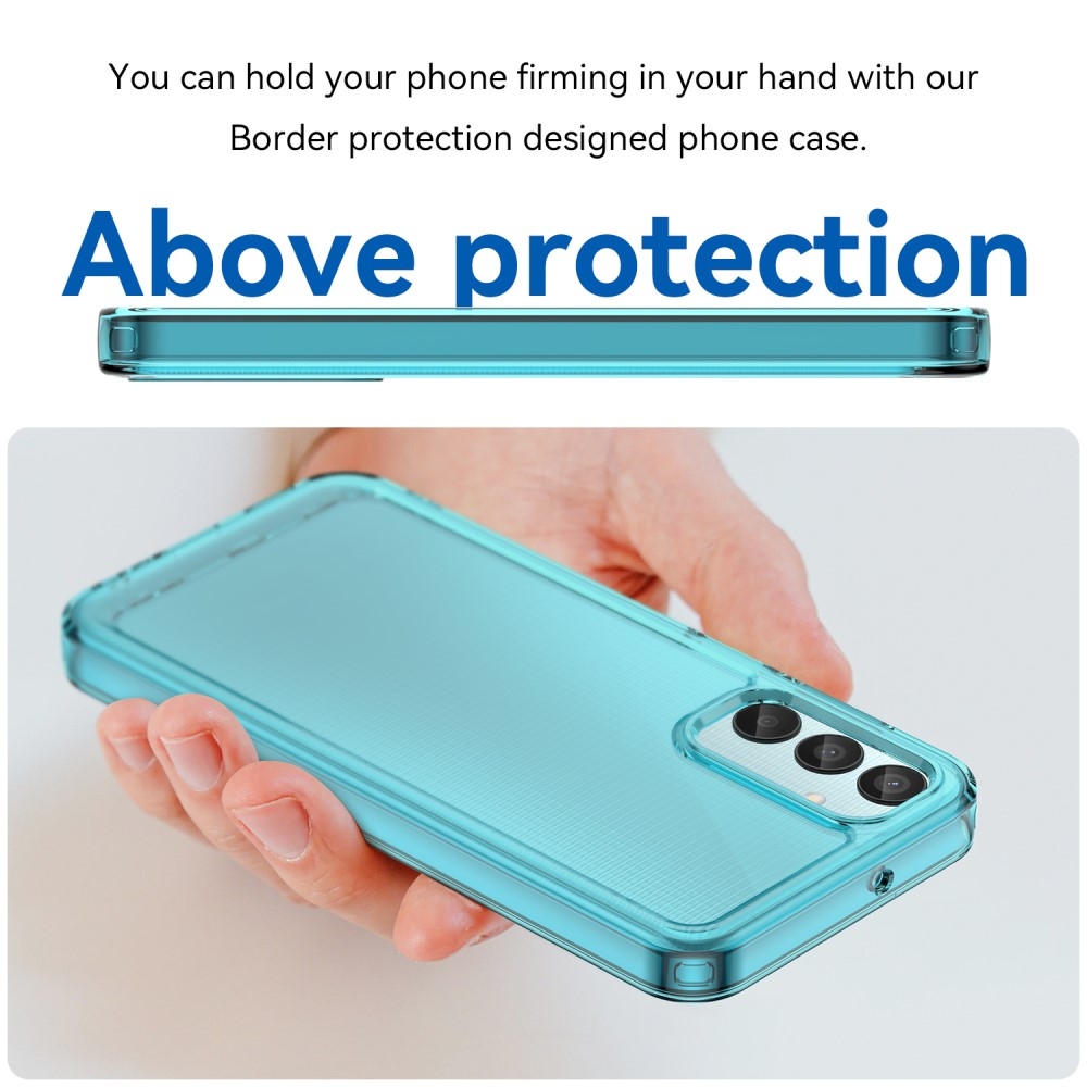Candy zselés tok Samsung Galaxy M15 5G - világoskék színben