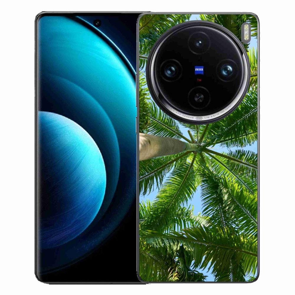 Zselés borítás mmCase a Vivo X100 Pro 5G készülékhez - pálmafa