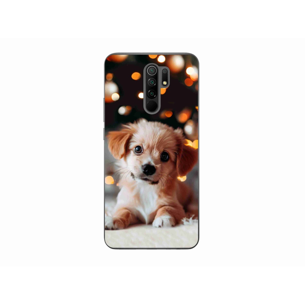 Gél borítás mmCase a Xiaomi Redmi 9 - kölyökkutyához