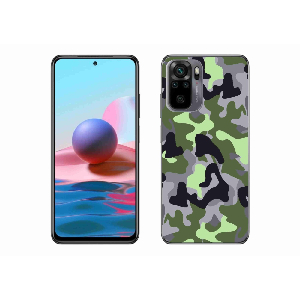 Gél borítás mmCase a Xiaomi Redmi Note 10S-hez - terepszínű minta 7