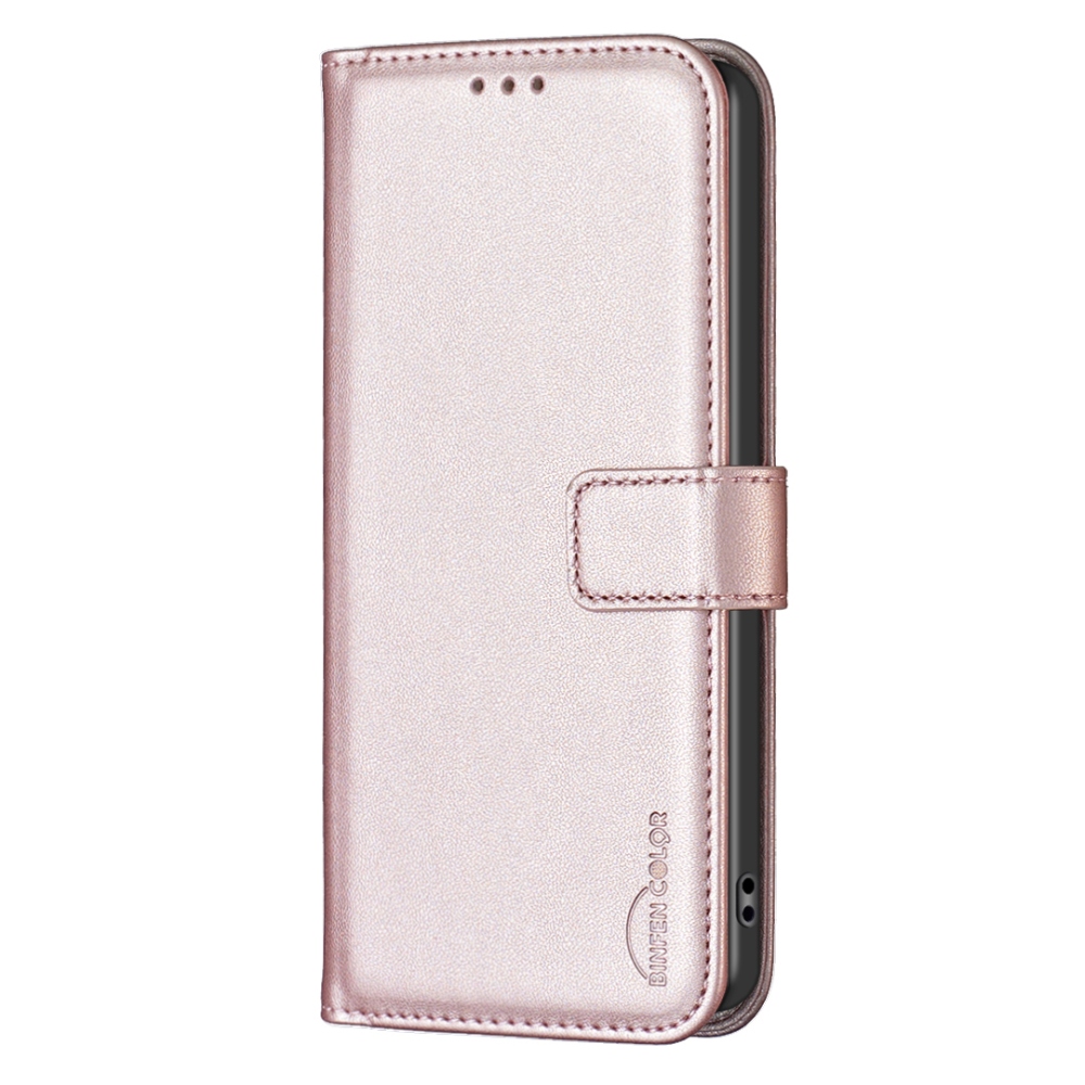 BNF könyvtáska iPhone 17 Air készülékhez - rózsaarany