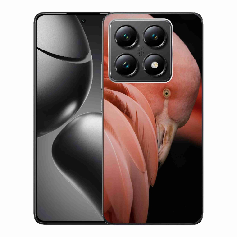 Gél borítás mmCase a Xiaomi 14T-hez - flamingó 3