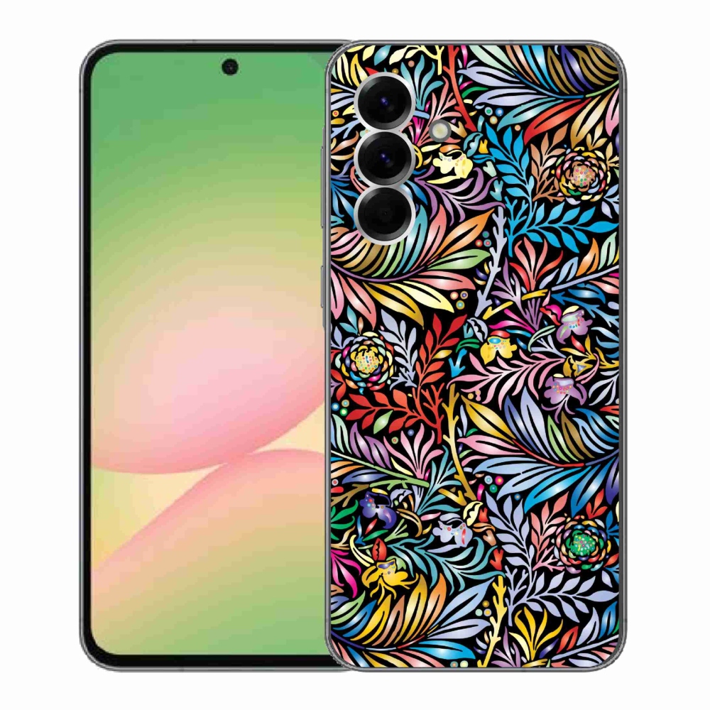 Gél borító mmCase Samsung Galaxy A56 5G - virágok 5