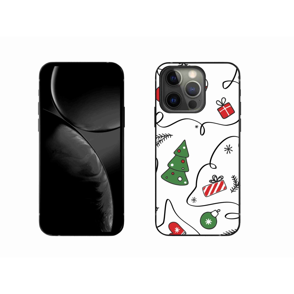 Gél borítás mmCase iPhone 13 Pro 6.1 készülékhez - karácsonyi motívumok