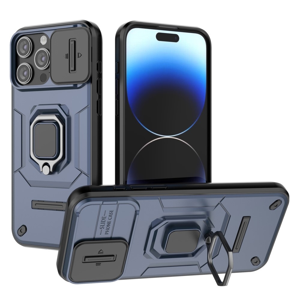 Ütésálló borítás iPhone 15 Pro készülékhez - kék