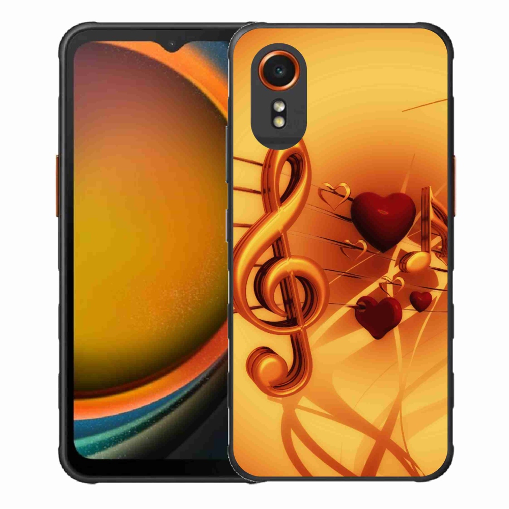 Gél borító mmCase Samsung Galaxy Xcover 7 - jegyzetekhez