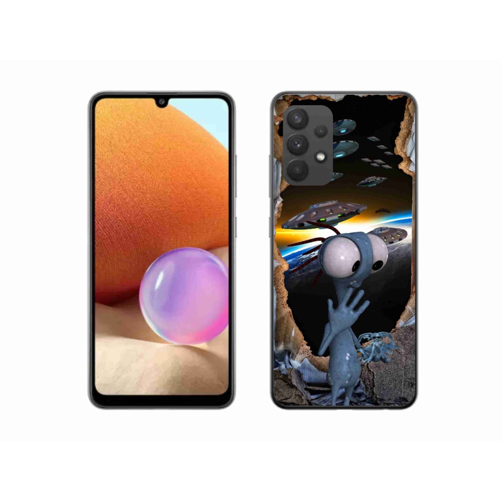 Gél borítás mmCase Samsung Galaxy A32 4G - idegen