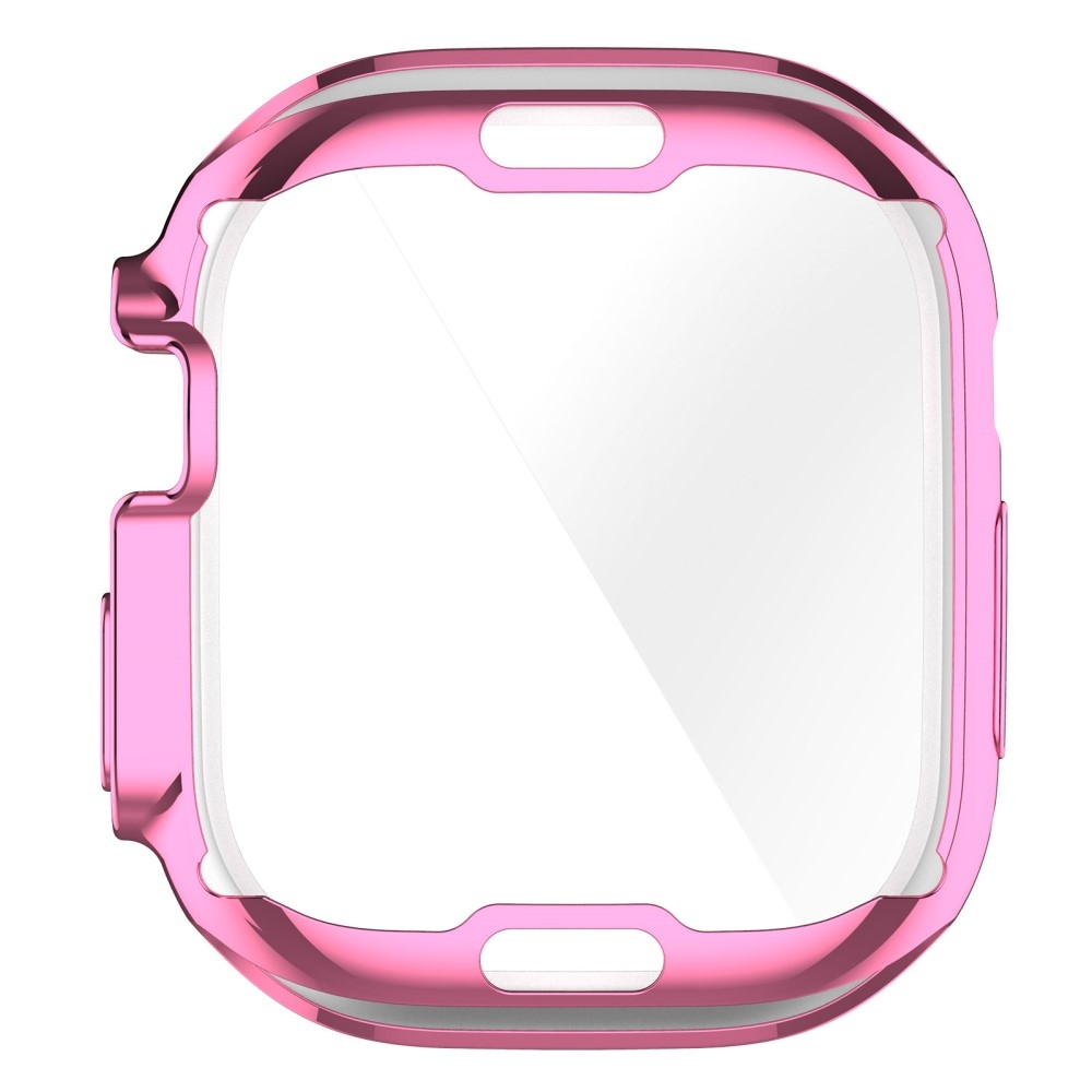 Puha, felpattintható gél védőburkolat Apple Watch Ultra/Ultra 2 49 mm-es órához - rózsaszín