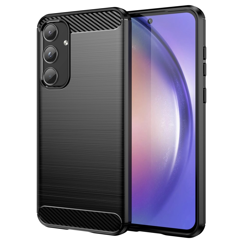 Szénálló zselés tok Samsung Galaxy A55 5G - fekete