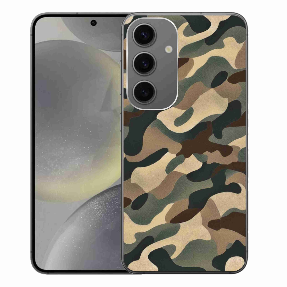 Gél védőhuzat mmCase Samsung Galaxy S24+ készülékhez - terepszínű minta 11