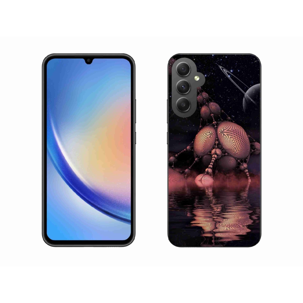 Gél borítás mmCase Samsung Galaxy A34 5G - absztrakt motívum 19
