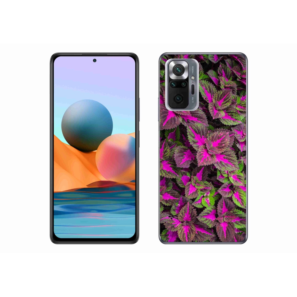 Gél borítás mmCase a Xiaomi Redmi Note 10 Pro számára - virágok 10