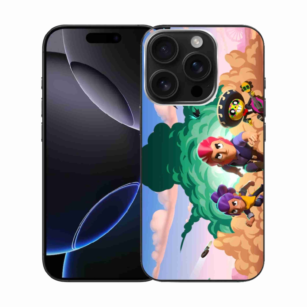 Gél borítás mmCase iPhone 16 Pro készülékhez - bravúros csillagok