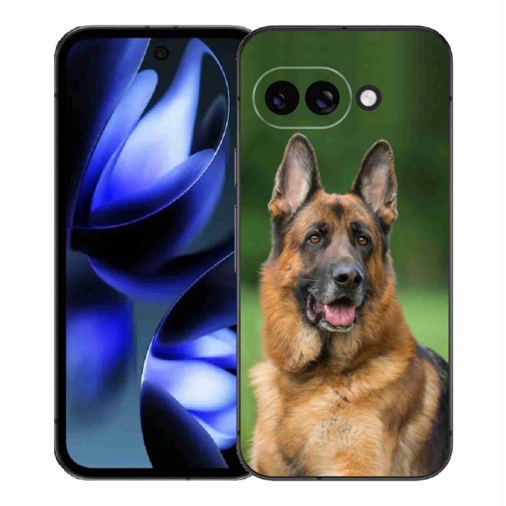 Gél borítás mmCase a Google Pixel 9a készülékhez - Német juhászkutya
