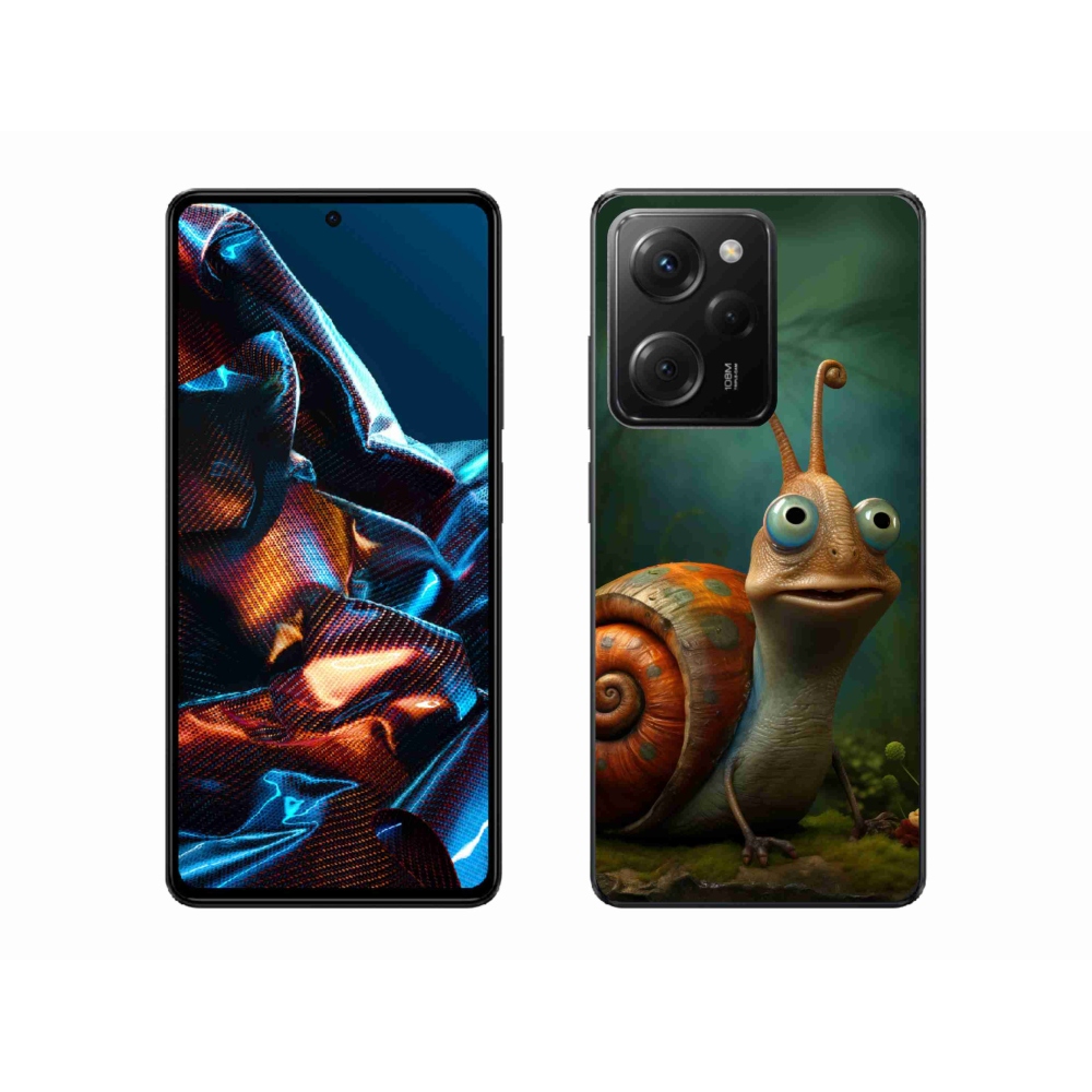 Gél borítás mmCase a Xiaomi Poco X5 Pro 5G-hez - csiga