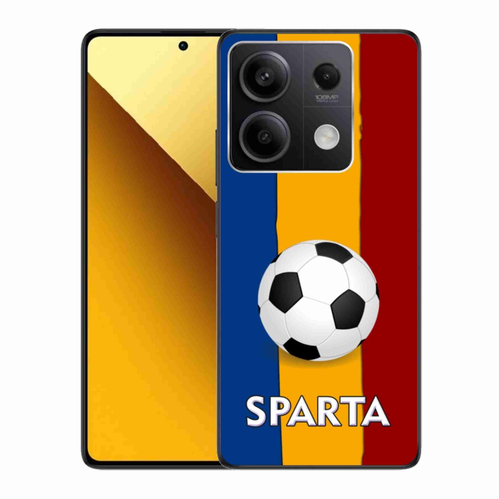 Gél borítás mmCase a Xiaomi Redmi Note 13 5G - futball 1