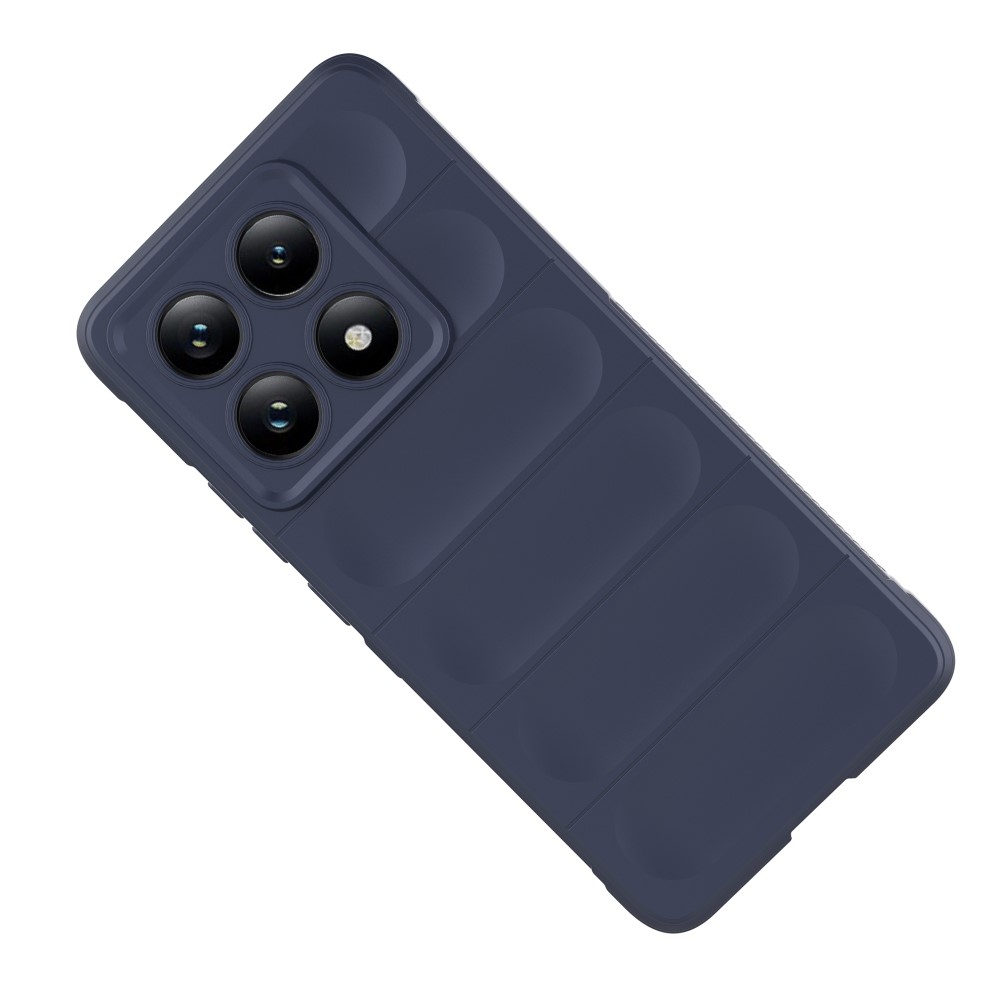 Rugg tartós zselés tok Xiaomi Redmi Note 14 Pro 5G/Poco X7 5G - sötétkék