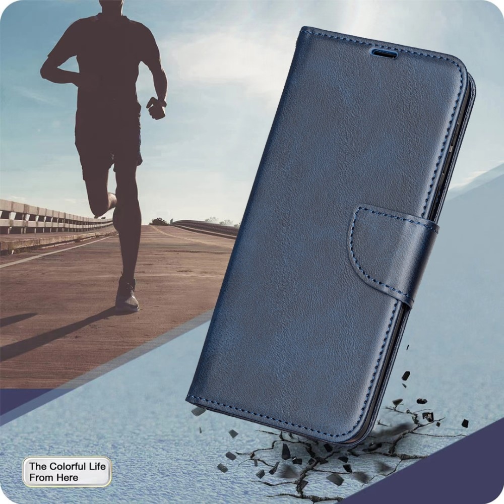 Könyves tok Samsung Galaxy S25 Edge készülékhez - kék
