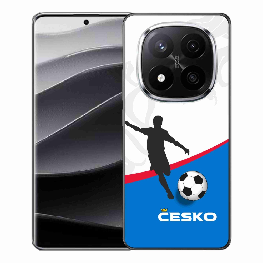 Gél borítás mmCase a Xiaomi Redmi Note 14 Pro+ 5G - futball Csehország 1