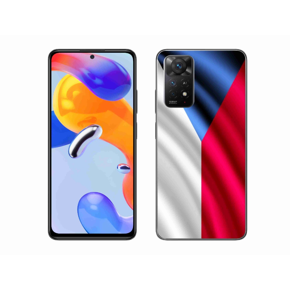 Gél borítás mmCase a Xiaomi Redmi Note 11 Pro 4G/5G - cseh zászlóhoz