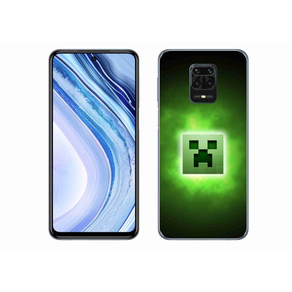 Gél borítás mmCase a Xiaomi Redmi Note 9 Pro számára - minecraft