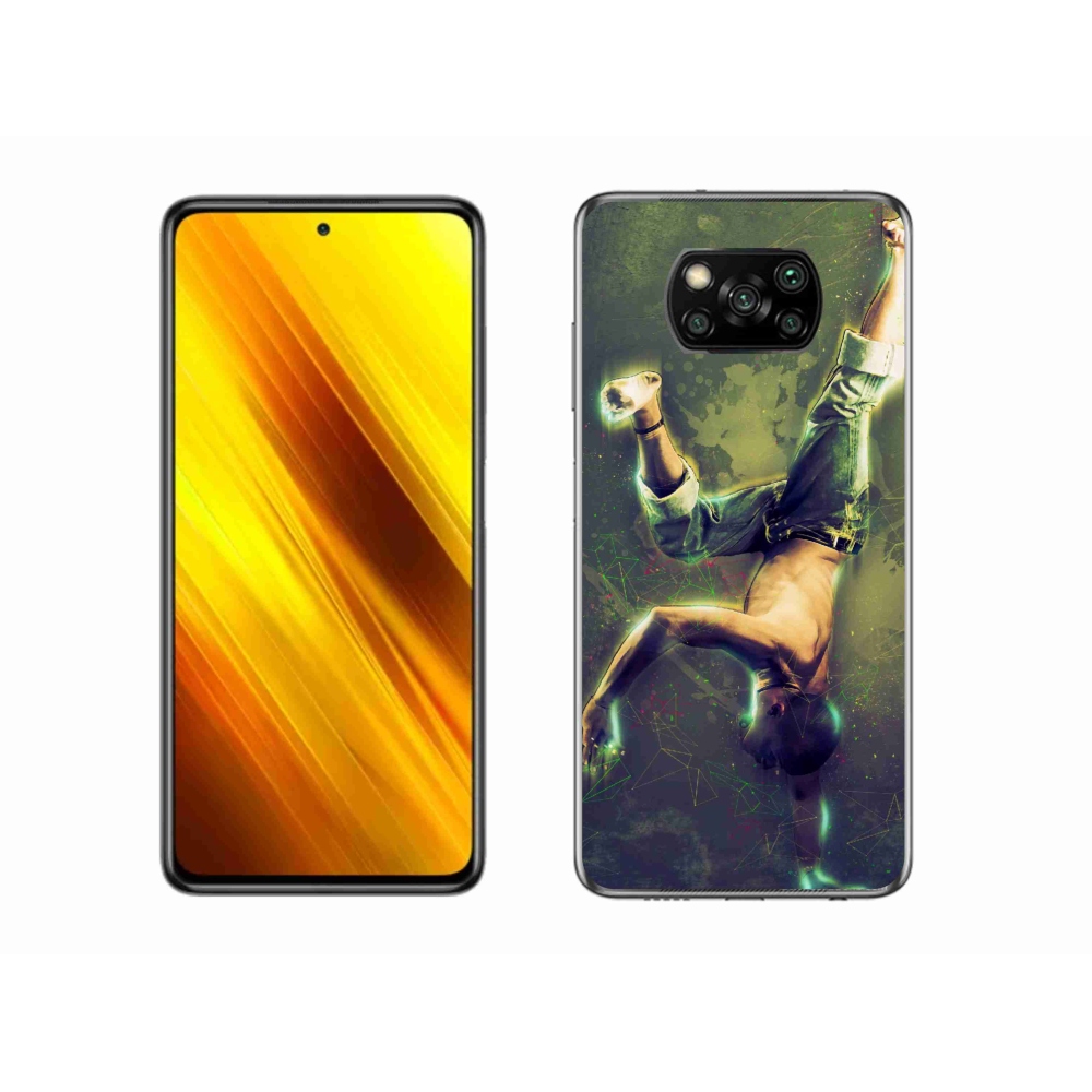 Gél borítás mmCase a Xiaomi Poco X3 Pro számára - breakdance