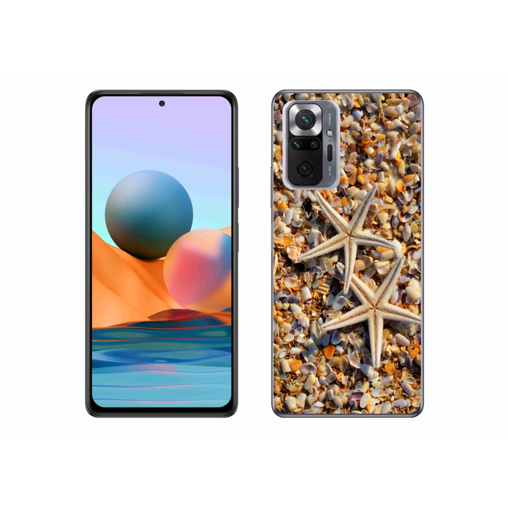Gél borítás mmCase a Xiaomi Redmi Note 10 Pro készülékhez - tengeri csillag