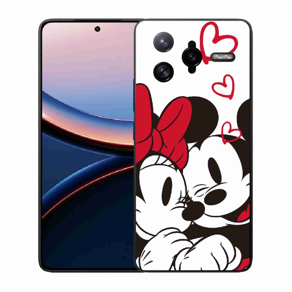 Gél borítás mmCase a Xiaomi Poco F7 Ultra számára - minnie és mickey