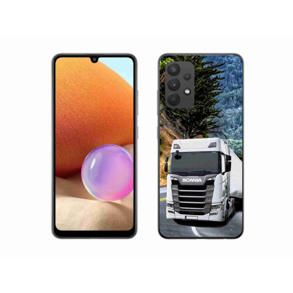 Zselés borítás mmCase Samsung Galaxy A32 4G - teherautó 1