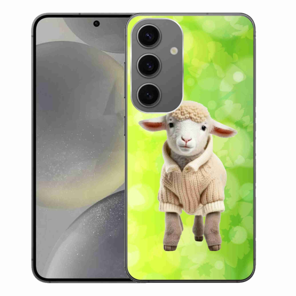 Zselés borítás mmCase Samsung Galaxy S24+ - bárány pulóverben
