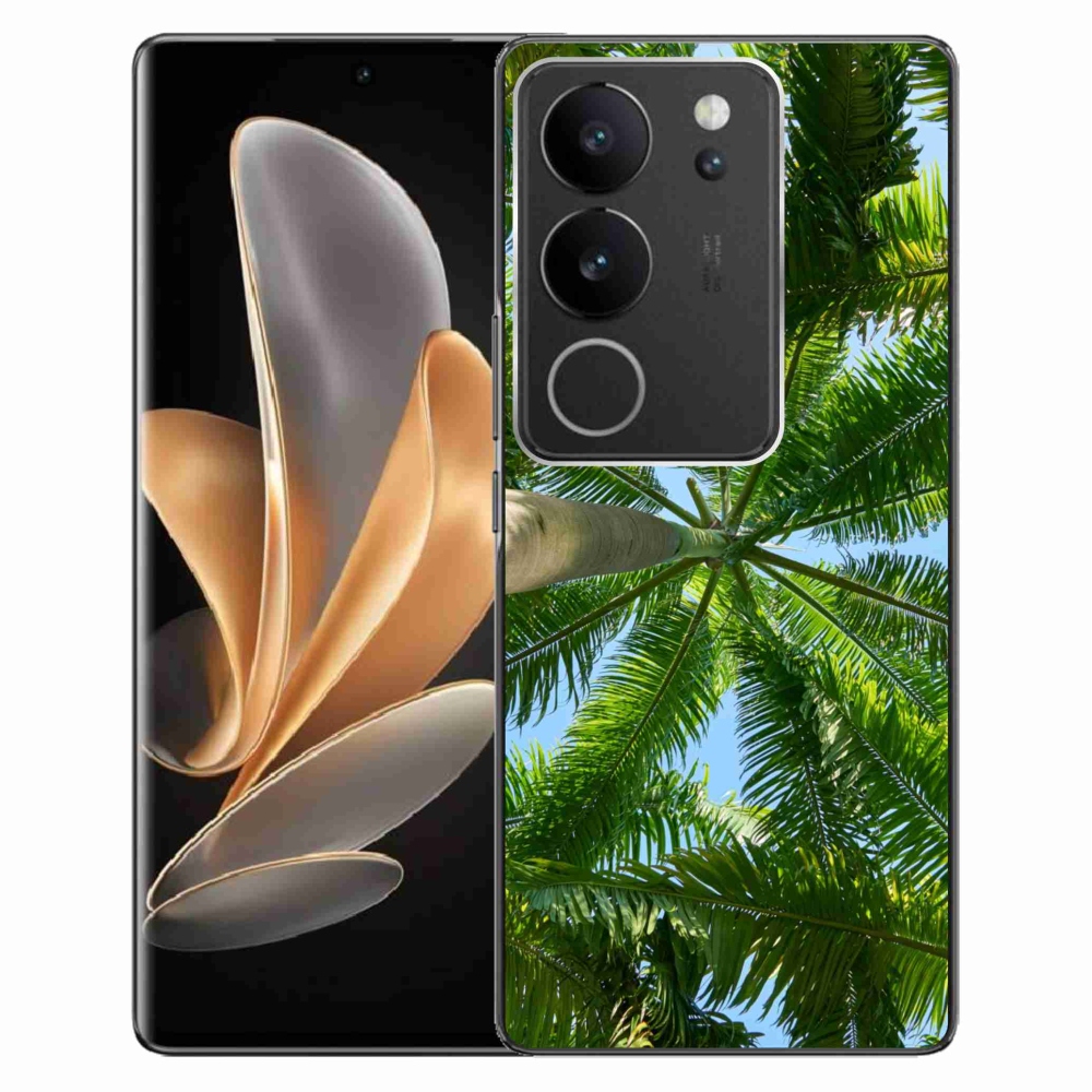 Gél borítás mmCase a Vivo V29 5G-hez - pálmafa