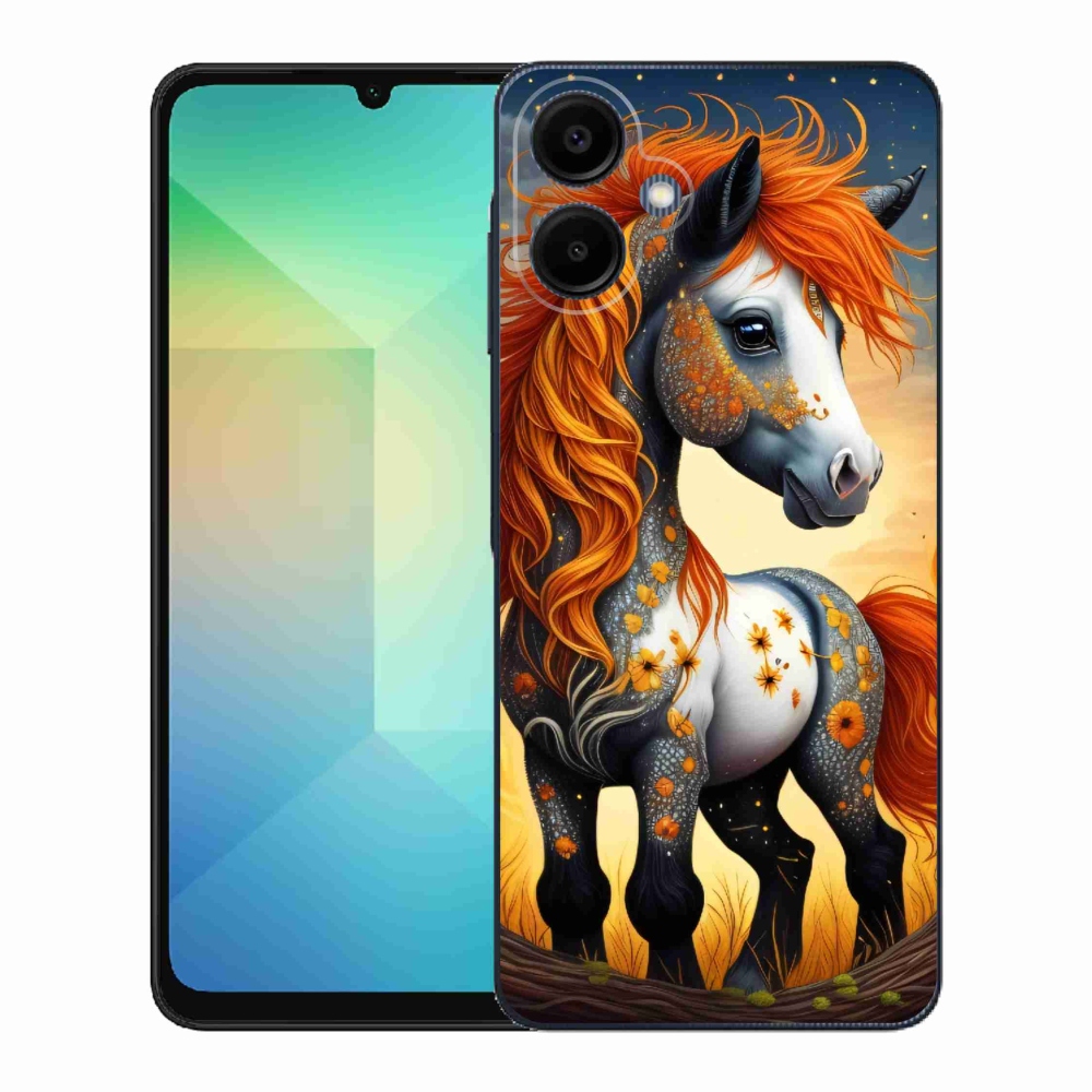 Zselés borítás mmCase Samsung Galaxy A06 4G - színes póni