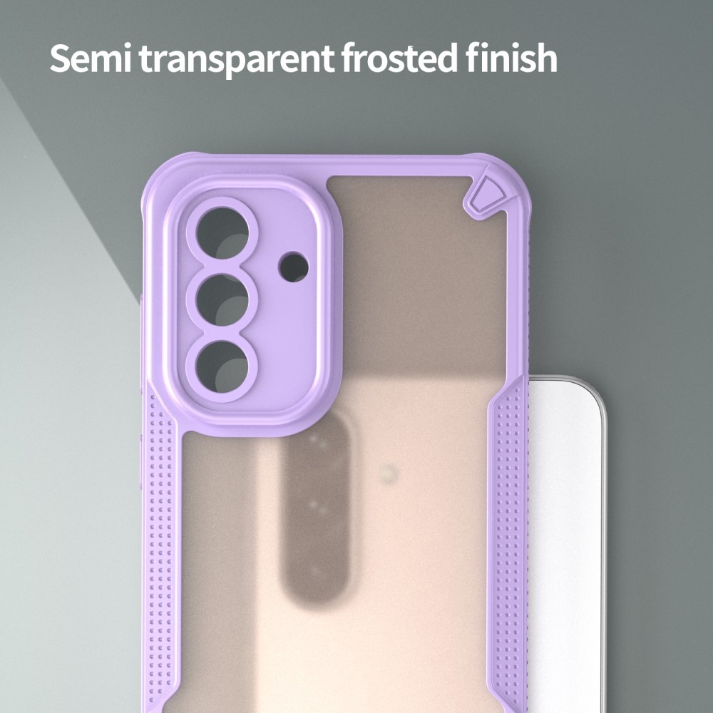 Fagyasztott tartós borítás Samsung Galaxy A56 5G készülékhez - lila