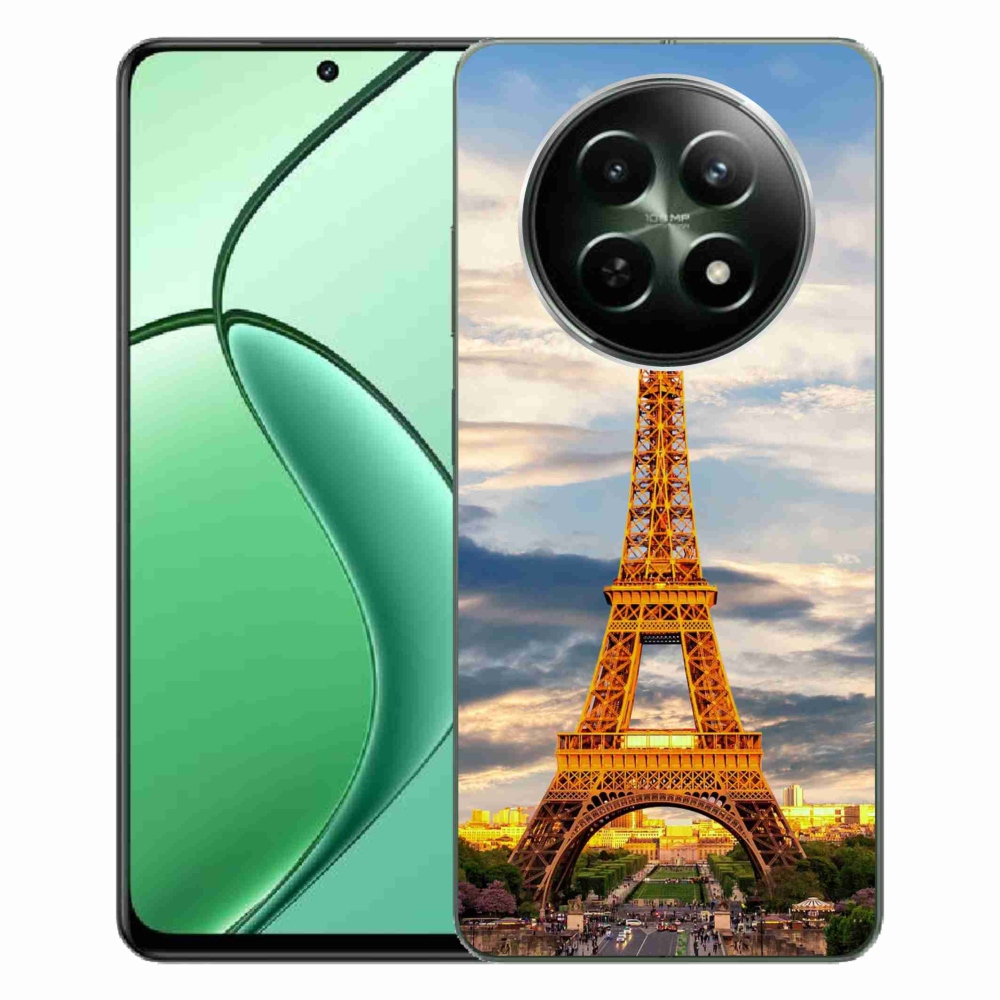 Gél borítás mmCase a Realme 12 5G/12x 5G - eiffel torony 3 számára