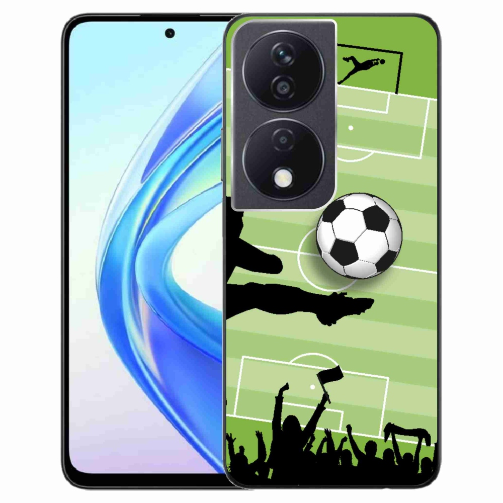 Gél borítás mmCase a Honor X7b/Honor 90 Smart számára - Labdarúgás 3