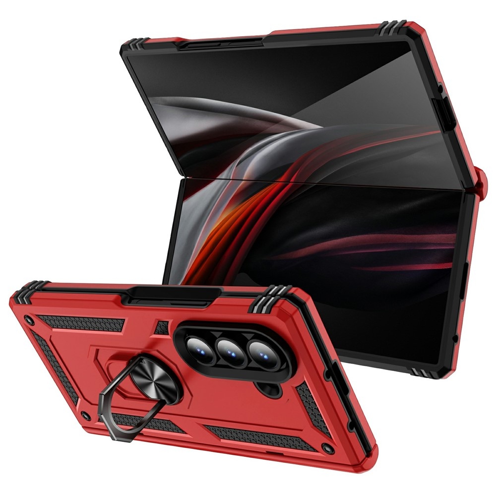 Gyűrűálló borítás Samsung Galaxy Z Fold7 5G készülékhez - piros