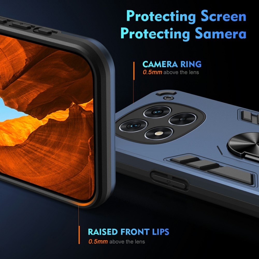 Defend tartós borító a Xiaomi Redmi Note 14 Pro 5G/Poco X7 5G számára - kék