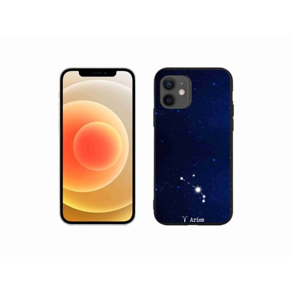 Zselés borítás mmCase iPhone 12 mini készülékhez - Kos csillagkép