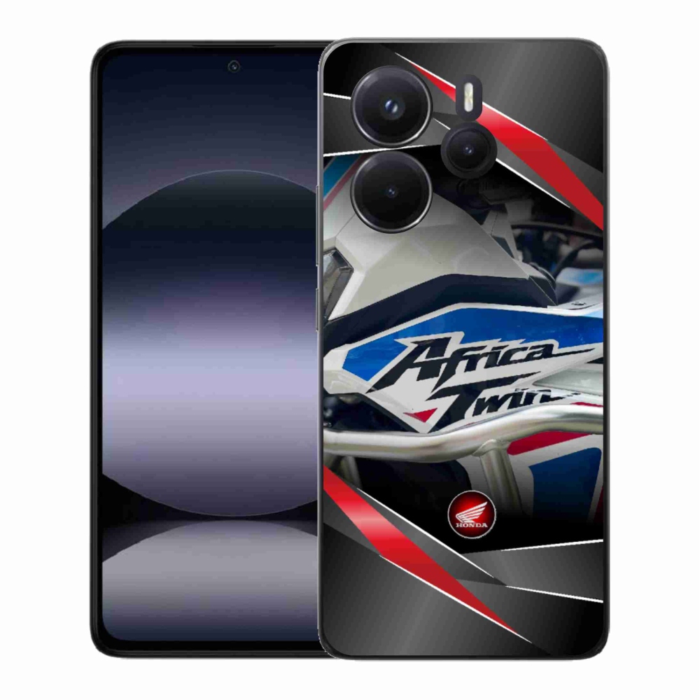 Gél borítás mmCase a Xiaomi Redmi Note 14-hez - motoros honda