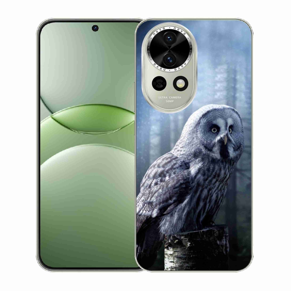Gél borítás mmCase a Huawei Nova 13 5G készülékhez - bagoly
