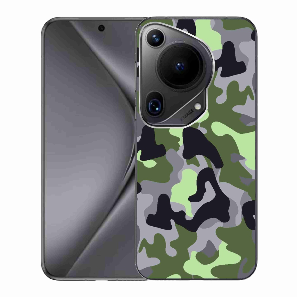 Gél borítás mmCase a Huawei Pura 70 Ultra számára - terepszínű minta 7