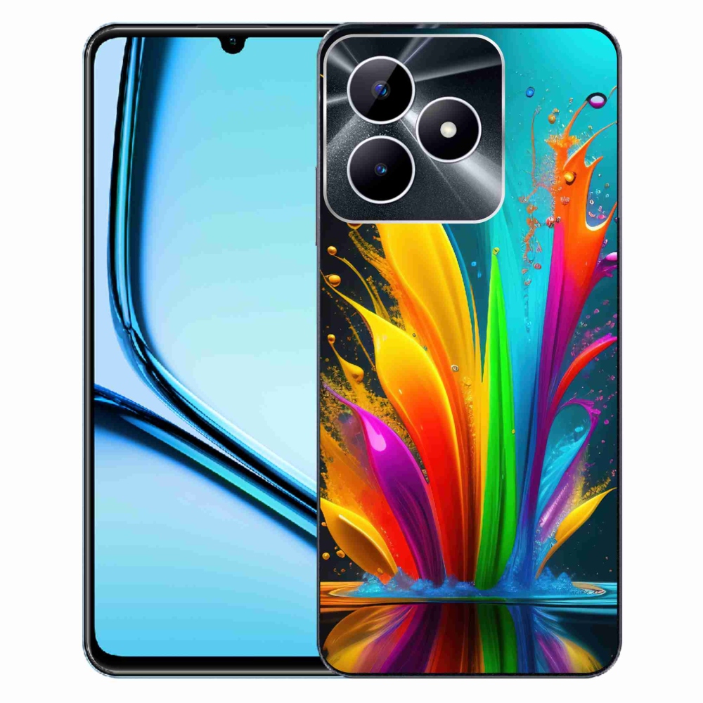Gél borító mmCase a Realme Note 50 készülékhez - absztrakt motívum 1