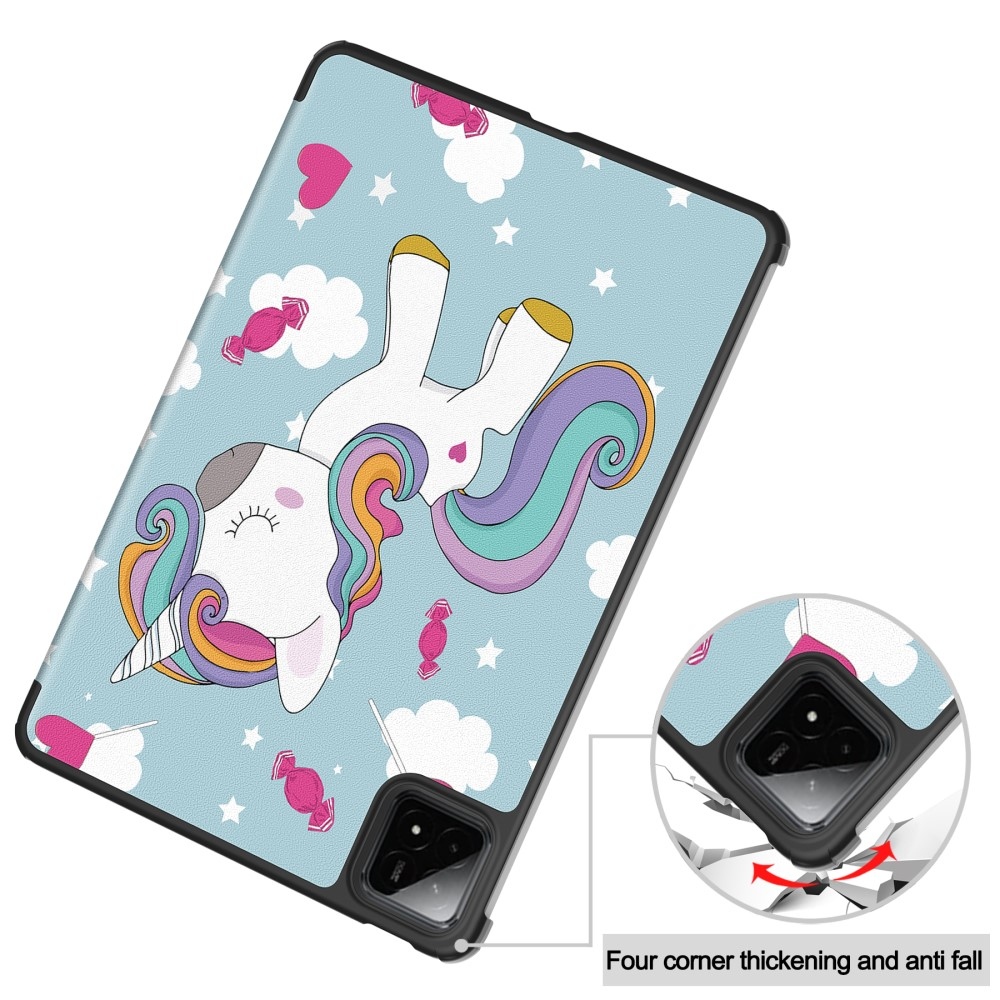 Patty intelligens pozicionáló táblagép tok Xiaomi Pad 7/7 Pro - egyszarvú