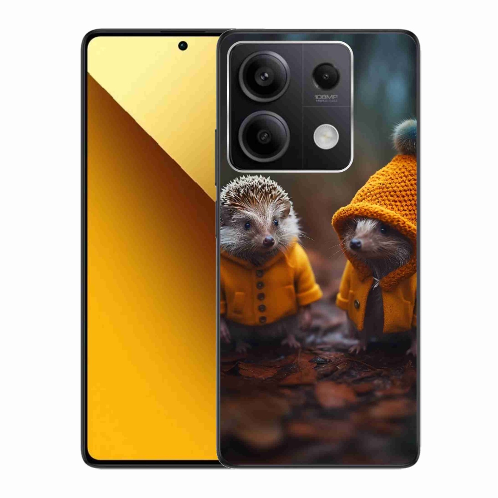 Gél borítás mmCase a Xiaomi Redmi Note 13 5G-hez - süni