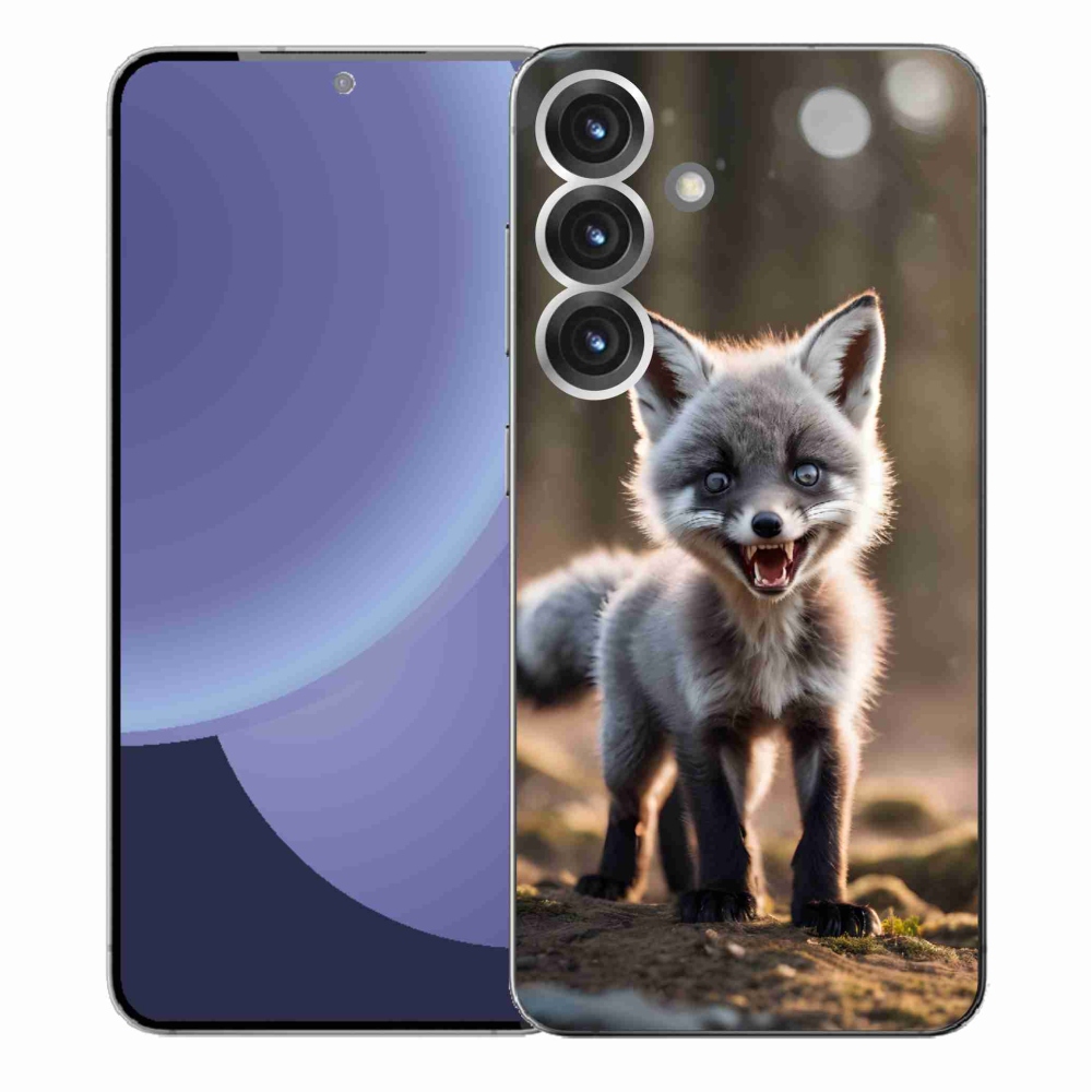 Gél védőhuzat mmCase Samsung Galaxy S25+ készülékhez - angry fox