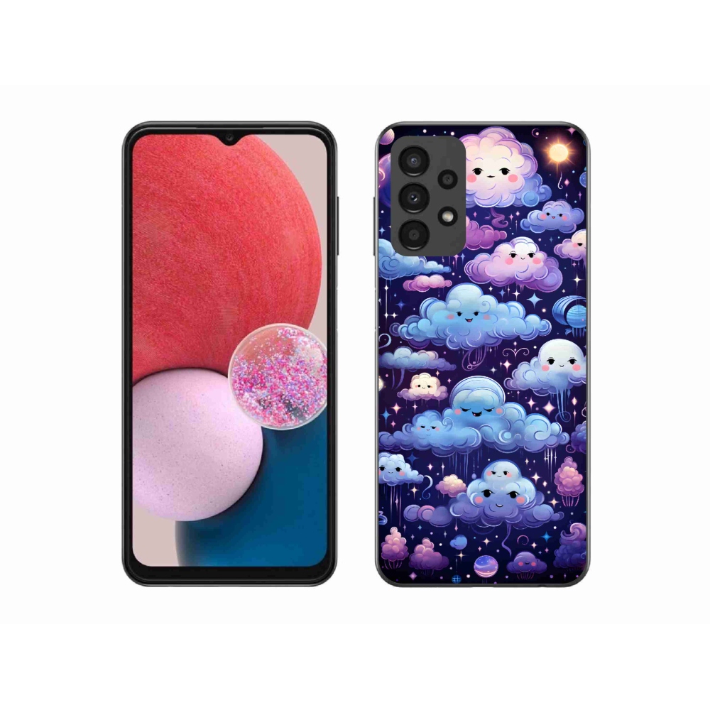 Gél borító mmCase Samsung Galaxy A13 4G - felhőkhöz