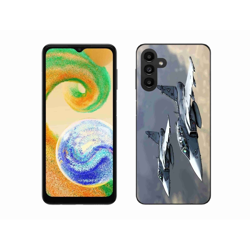 Zselés borítás mmCase Samsung Galaxy A04s (164.7x76.7x9.1mm) - vadászgépek